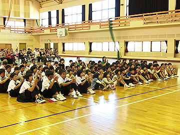 スクールコンサート in 対馬市立佐須奈小中学校