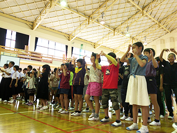 スクールコンサート in 対馬市立佐須奈小中学校