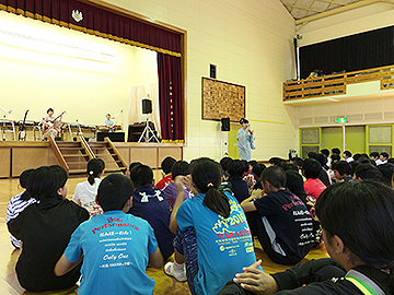 スクールコンサート in 対馬市立佐須奈小中学校