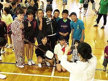 スクールコンサート in 対馬市立佐須奈小中学校