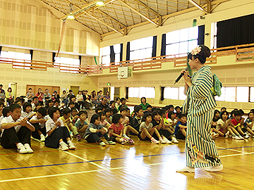 スクールコンサート in 対馬市立佐須奈小中学校