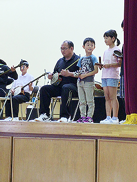 スクールコンサート in 対馬市立佐須奈小中学校