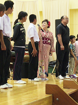 スクールコンサート in 対馬市立佐須奈小中学校