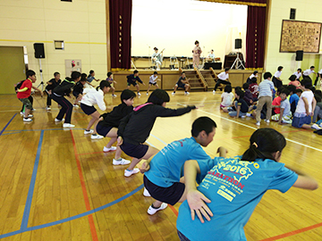 スクールコンサート in 対馬市立佐須奈小中学校