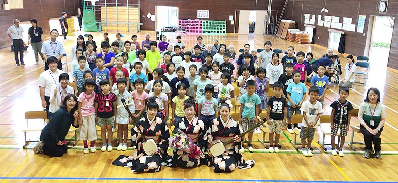 スクールコンサート in 西都市立茶臼原小学校