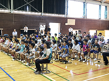 スクールコンサート in 西都市立茶臼原小学校