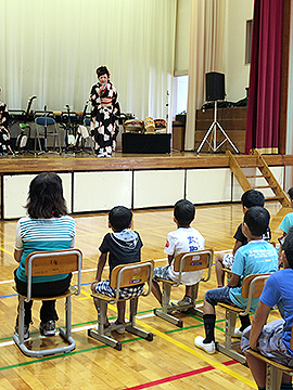 スクールコンサート in 西都市立茶臼原小学校