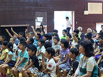 スクールコンサート in 西都市立茶臼原小学校