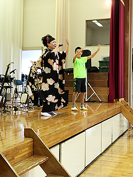 スクールコンサート in 西都市立茶臼原小学校