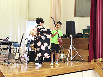 スクールコンサート in 西都市立茶臼原小学校