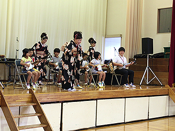 スクールコンサート in 西都市立茶臼原小学校