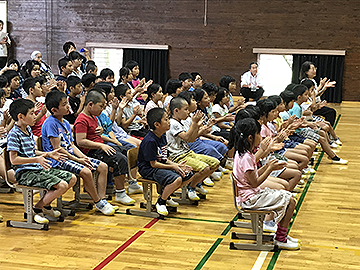 スクールコンサート in 西都市立茶臼原小学校