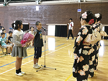 スクールコンサート in 西都市立茶臼原小学校