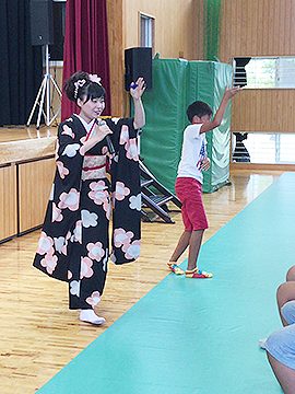 学校と地域を結ぶコンサート in 都城市立笛水小中学校