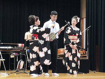 学校と地域を結ぶコンサート in 都城市立笛水小中学校