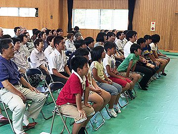 学校と地域を結ぶコンサート in 都城市立笛水小中学校