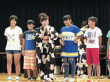 学校と地域を結ぶコンサート in 都城市立笛水小中学校