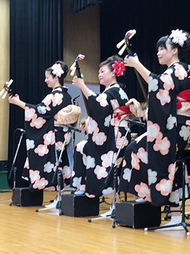 学校と地域を結ぶコンサート in 都城市立笛水小中学校