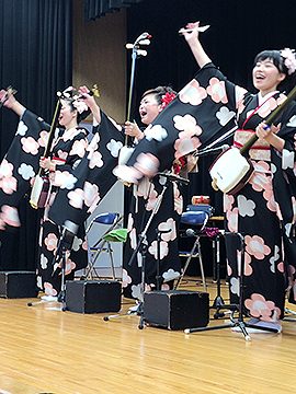 学校と地域を結ぶコンサート in 都城市立笛水小中学校