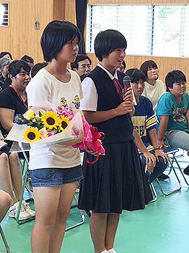 学校と地域を結ぶコンサート in 都城市立笛水小中学校