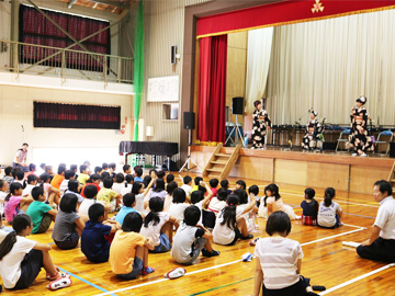 スクールコンサート in 宮崎市立古城小学校