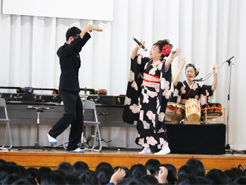 スクールコンサート in 長崎県立長崎北高等学校