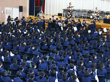 スクールコンサート in 長崎県立長崎北高等学校