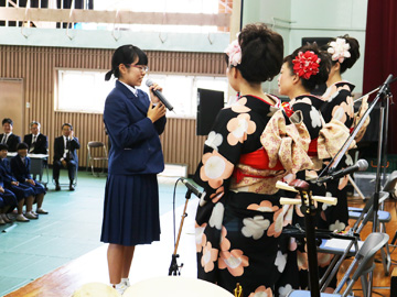 スクールコンサート in 長崎県立長崎北高等学校