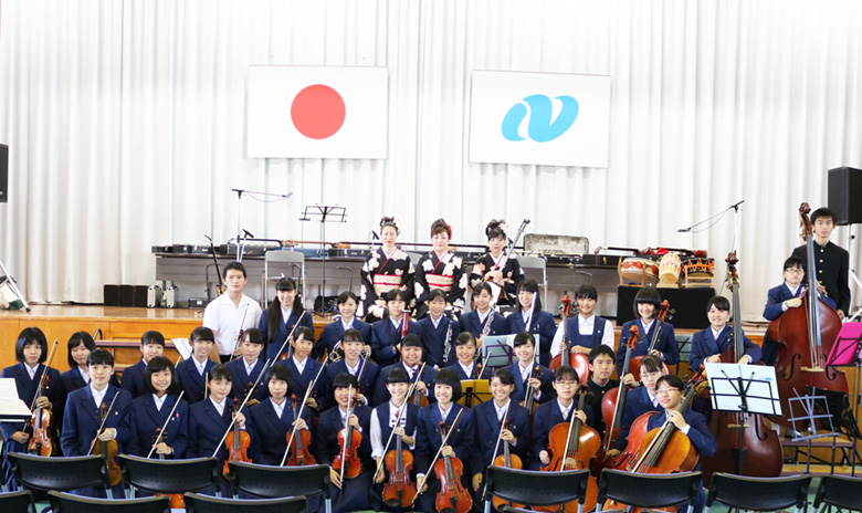 スクールコンサート in 長崎県立長崎北高等学校