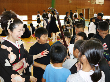 スクールコンサート in 対馬市立大船越小学校・中学校