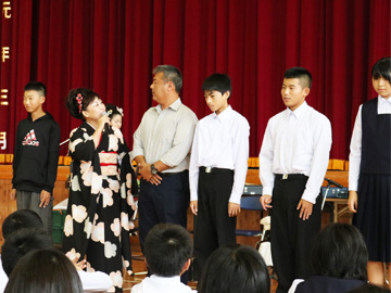 スクールコンサート in 対馬市立大船越小学校・中学校