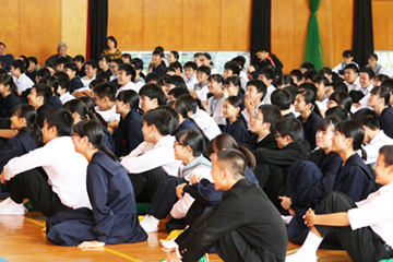 スクールコンサート in 宮崎市立住吉中学校