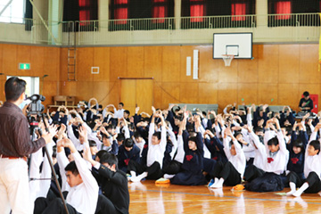 スクールコンサート in 宮崎市立住吉中学校