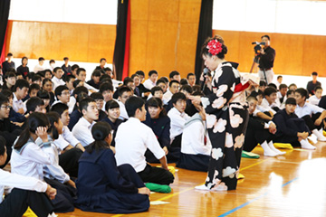 スクールコンサート in 宮崎市立住吉中学校