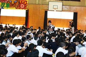 スクールコンサート in 宮崎市立住吉中学校