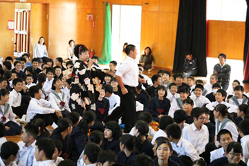 スクールコンサート in 宮崎市立住吉中学校