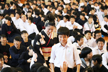 スクールコンサート in 宮崎市立住吉中学校