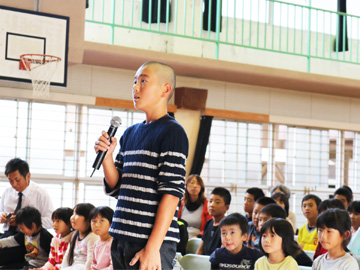 スクールコンサート in 対馬市立豊玉小学校