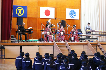 スクールコンサート和洋スペシャル in 宮崎市立檍中学校