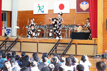スクールコンサート in 小林市立栗須小学校