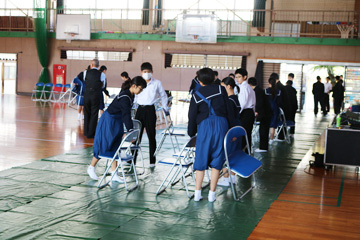 スクールコンサート in 宮崎市立宮崎西中学校