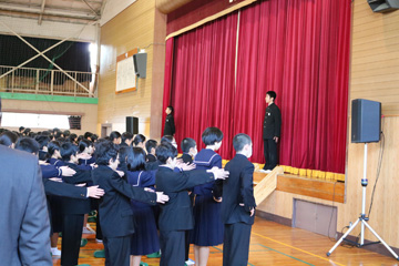 スクールコンサート in 宮崎市立宮崎西中学校