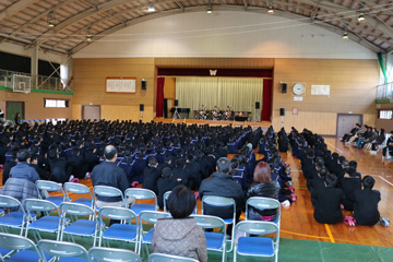 スクールコンサート in 宮崎市立宮崎西中学校