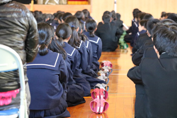 スクールコンサート in 宮崎市立宮崎西中学校