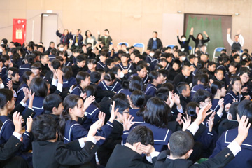 スクールコンサート in 宮崎市立宮崎西中学校