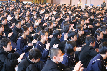 スクールコンサート in 宮崎市立宮崎西中学校