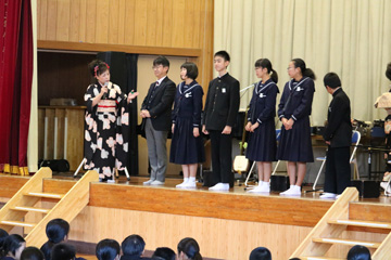 スクールコンサート in 宮崎市立宮崎西中学校