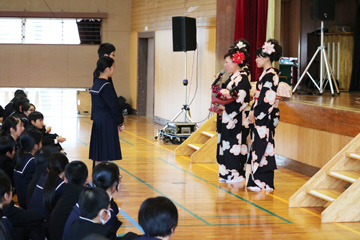 スクールコンサート in 宮崎市立宮崎西中学校