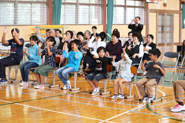 スクールコンサート in 対馬市立大調（おおつき）小学校