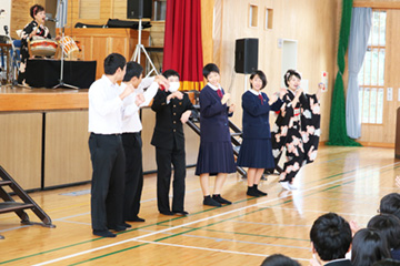 スクールコンサート in 小林市立東方中学校